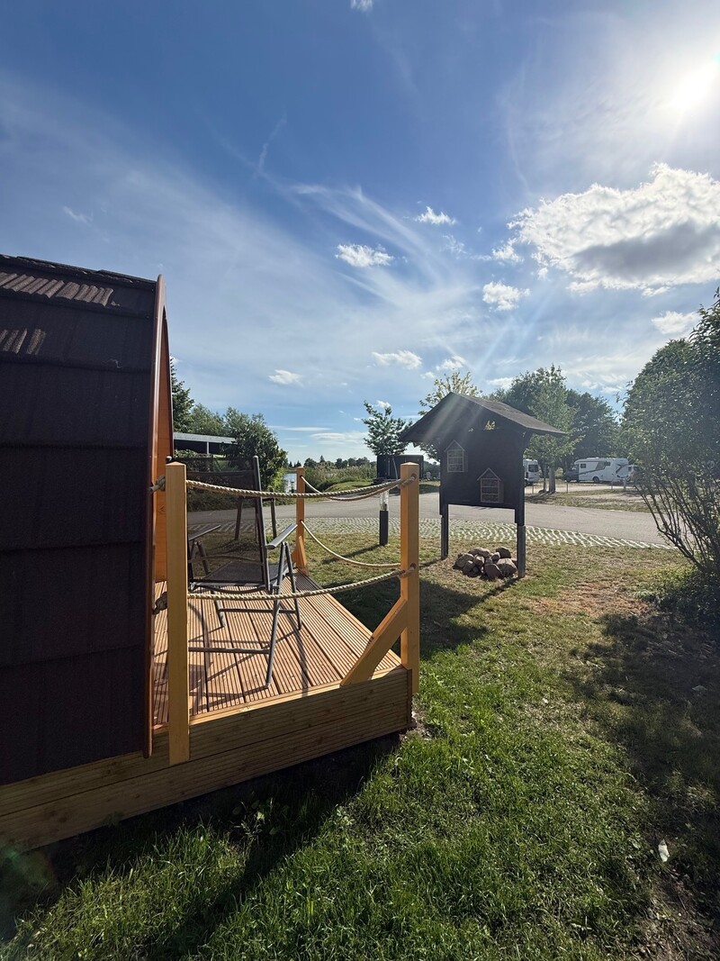 Radlerhütte Sonnenuntergang
