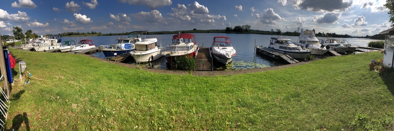 Liegeplatz Boot Campingplatz